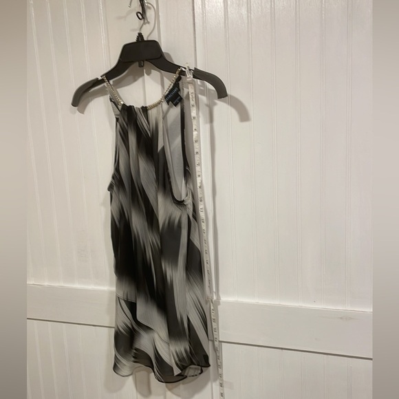 Marciano adorable sleeveless top/dress in black,gray & white size XS - Picture 7 of 8